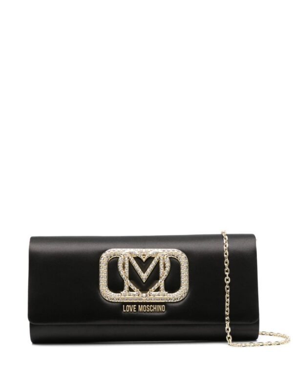 22465207_52413565_1000.jpg Love Moschino logo-lettering cross body bag