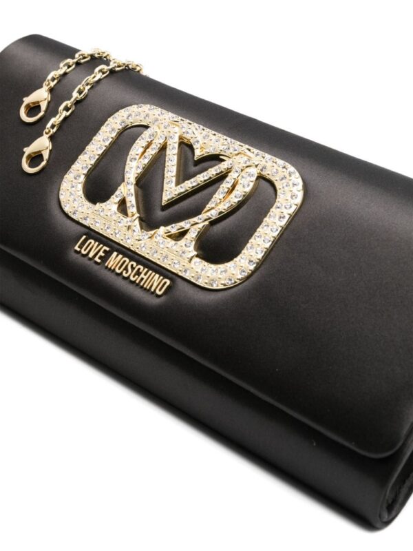 22465207_52413574_1000.jpg Love Moschino logo-lettering cross body bag