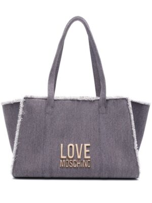 22465212_52400647_1000.jpg Love Moschino logo-lettering denim shoulder bag