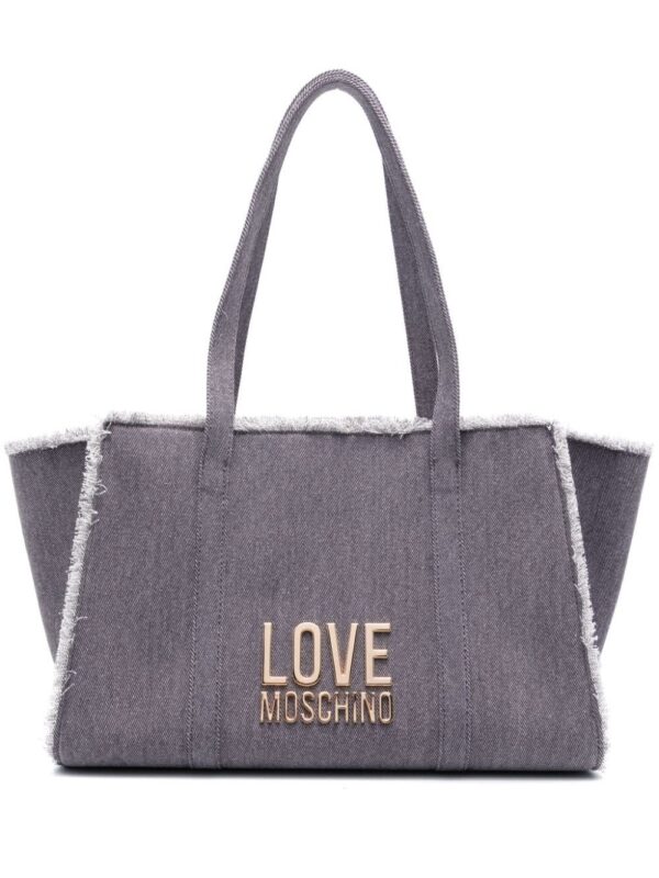 22465212_52400647_1000.jpg Love Moschino logo-lettering denim shoulder bag