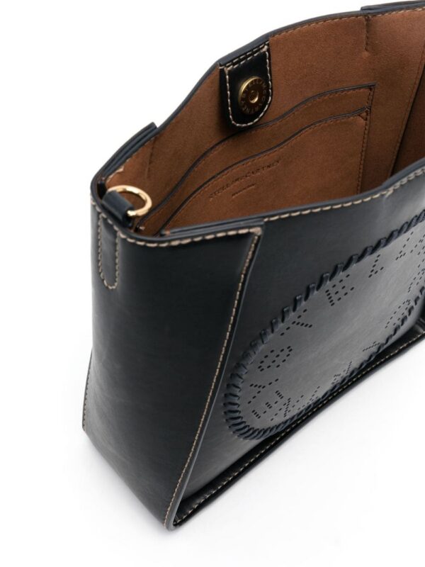 22467792_52606768_1000.jpg Stella McCartney logo-embellished leather shoulder bag