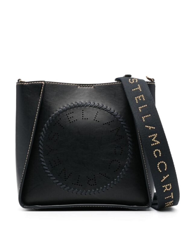22467792_52606777_1000.jpg Stella McCartney logo-embellished leather shoulder bag