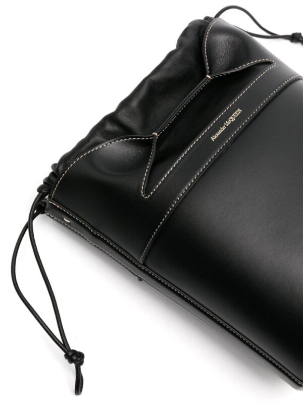 22496934_52505451_1000.jpg Alexander McQueen logo-stamp leather bucket bag