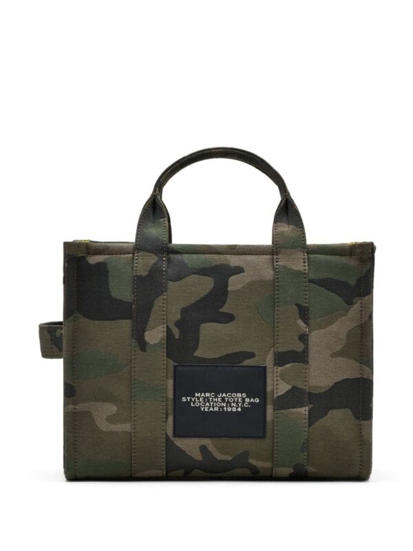 22509610_52726817_1000.jpg Marc Jacobs The Medium Camo Jacquard Tote bag