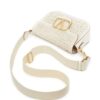 Valentino Garavani All Time Crochet leather shoulder bag
