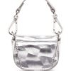 22554880_53092274_1000.jpg Diesel 1dr Xxs metallic-leather shoulder bag
