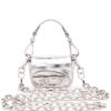 22554880_53092276_1000.jpg Diesel 1dr Xxs metallic-leather shoulder bag