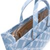 22591592_52605893_1000.jpg Michael Michael Kors monogram-jacquard denim tote bag
