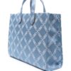 22591592_52605902_1000.jpg Michael Michael Kors monogram-jacquard denim tote bag