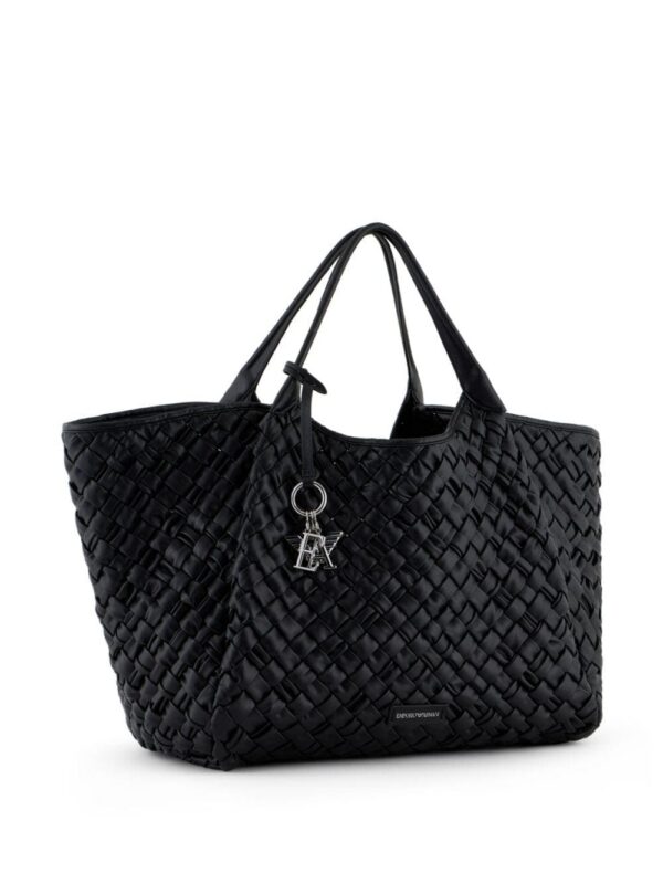 22671531_52737818_1000.jpg Emporio Armani interwoven faux-leather tote bag