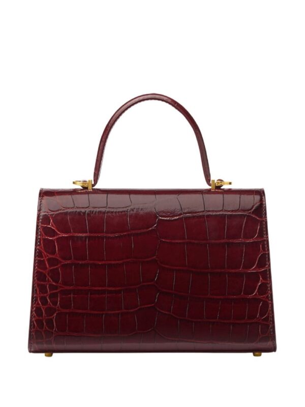 22709092_52920154_1000.jpg Versace crocodile-embossed leather tote bag