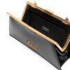 22749196_53422719_1000.jpg Balmain grid-embossed leather clutch bag