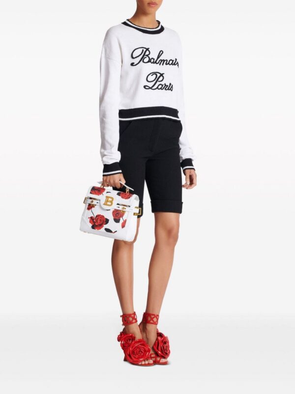 22755799_52765374_1000.jpg Balmain B-Buzz 23 rose-print leather tote bag