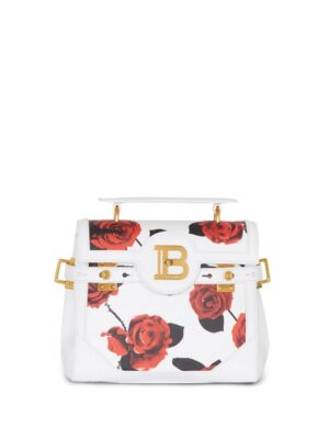 22755799_52765375_1000.jpg Balmain B-Buzz 23 rose-print leather tote bag