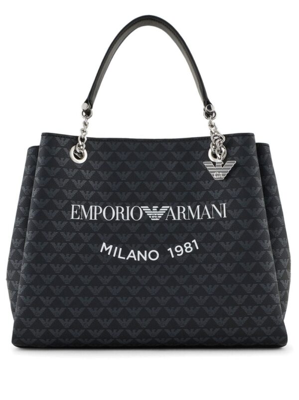22763596_53047574_1000.jpg Emporio Armani Milano 1981 logo-print tote bag