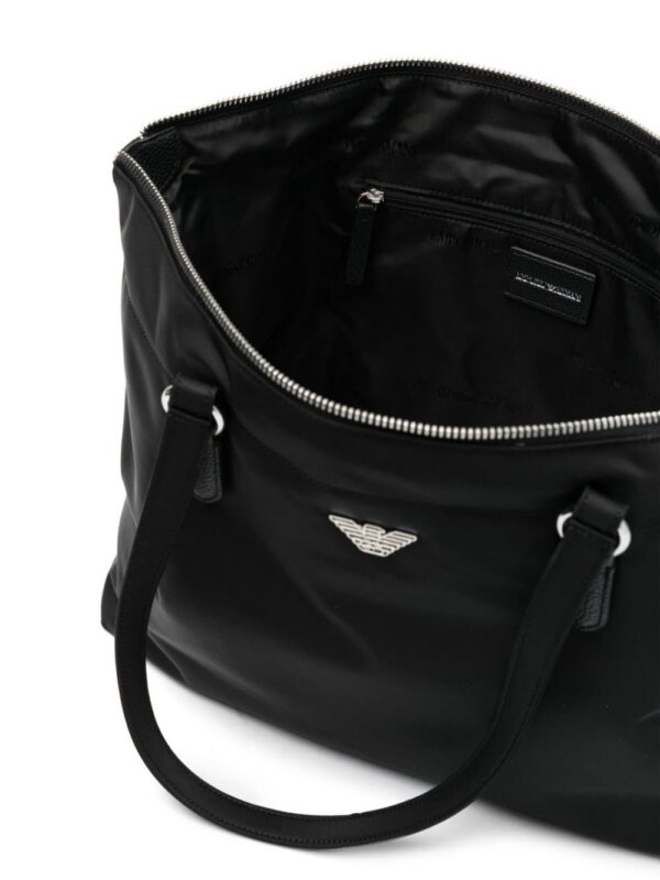 22798308_52830490_1000.jpg Emporio Armani logo-plaque tote bag