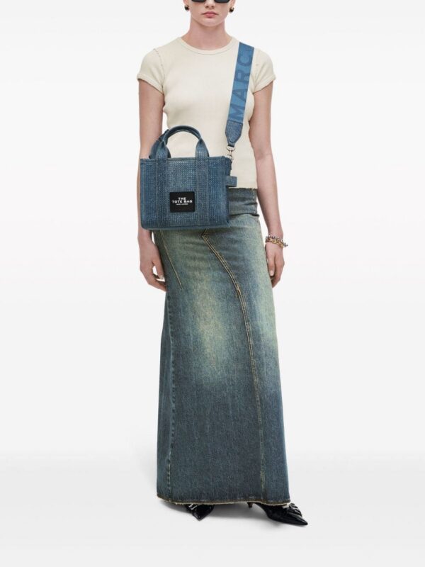 22801326_52772349_1000.jpg Marc Jacobs The Small Crystal Denim Tote bag