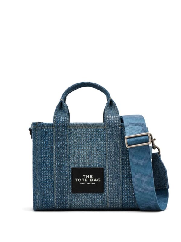 22801326_53491387_1000.jpg Marc Jacobs The Small Crystal Denim Tote bag
