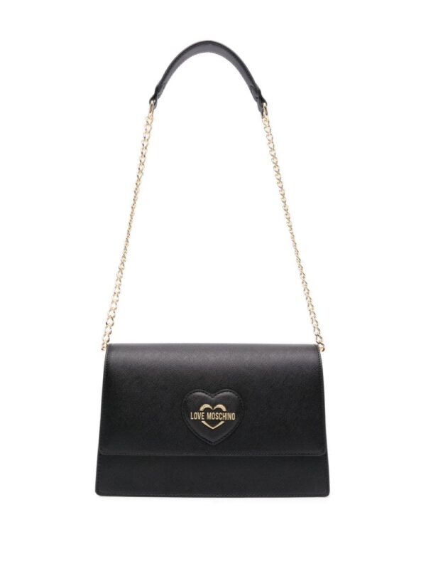 22823467_52885858_1000.jpg Love Moschino logo-lettering heart shoulder bag