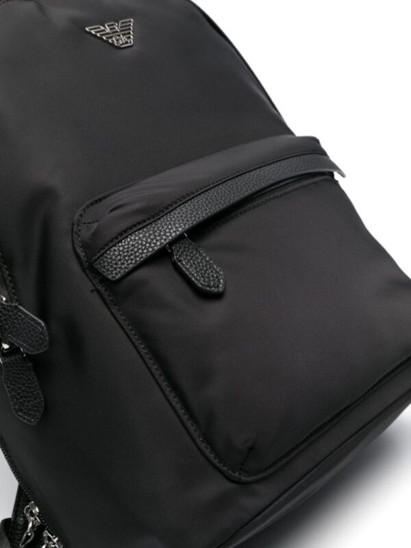 22838001_52894657_1000.jpg Emporio Armani logo-plaque backpack