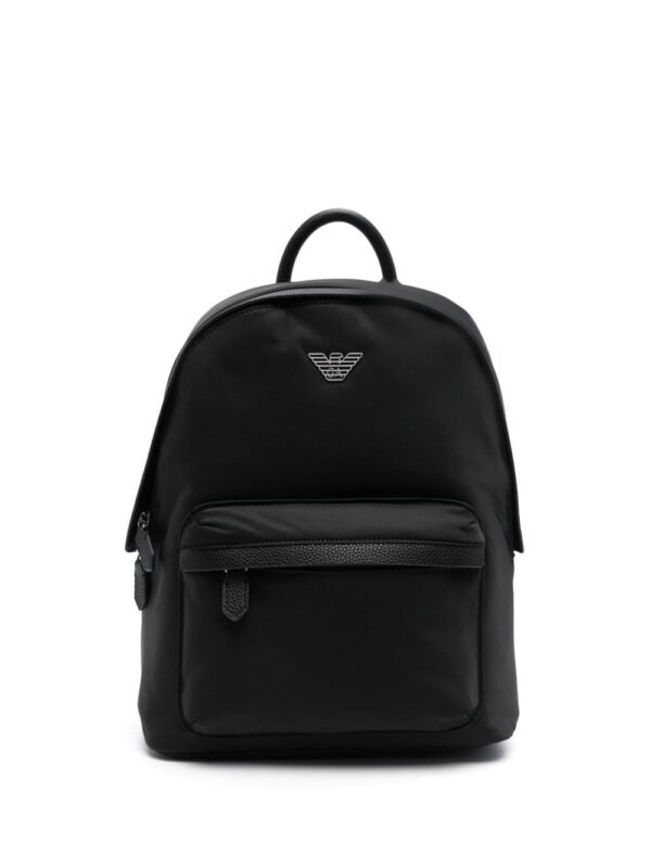 22838001_52918386_1000.jpg Emporio Armani logo-plaque backpack