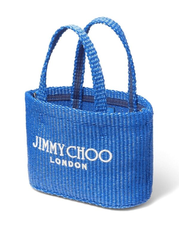 22852372_53060680_1000.jpg Jimmy Choo mini logo-embroidered beach bag