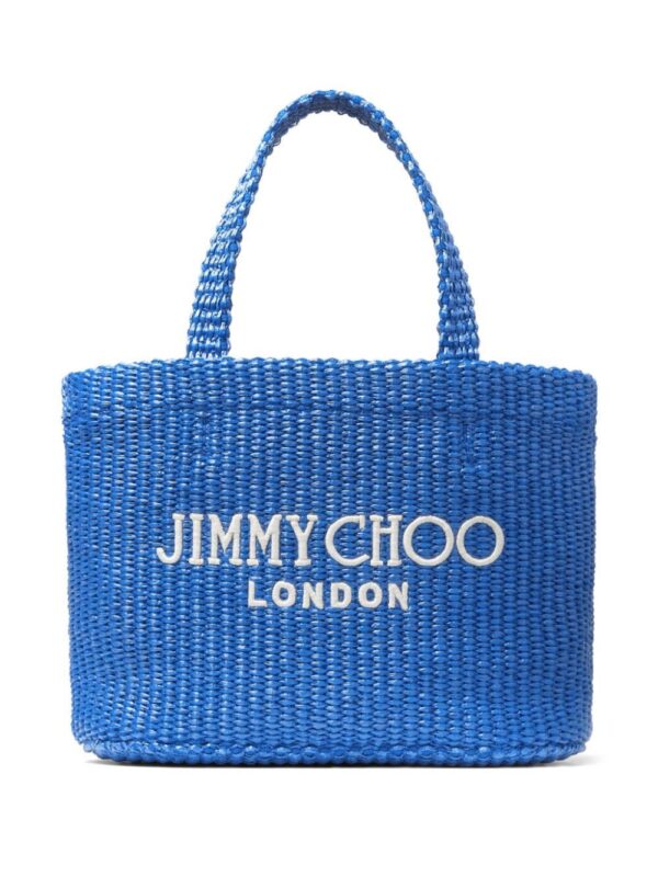 22852372_53060688_1000.jpg Jimmy Choo mini logo-embroidered beach bag