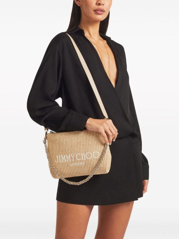 22855071_53061119_1000.jpg Jimmy Choo Callie logo-embroidered shoulder bag