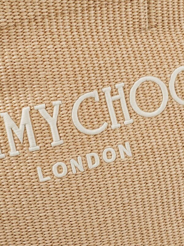 22855094_53316086_1000.jpg Jimmy Choo logo-embroidered raffia beach bag
