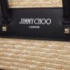 22855097_53060729_1000.jpg Jimmy Choo small logo-print raffia tote bag