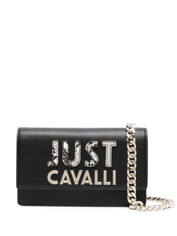 22889294_53942969_1000.jpg Just Cavalli embossed-logo clutch bag