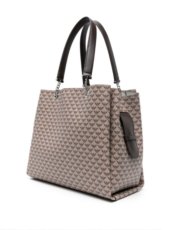 Emporio Armani logo-print tote bag