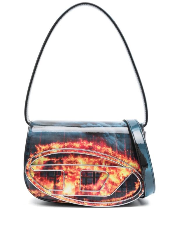 22892593_52987924_1000.jpg Diesel DIESEL 1DR POLY FLAME PRINT SHOULDER BAG