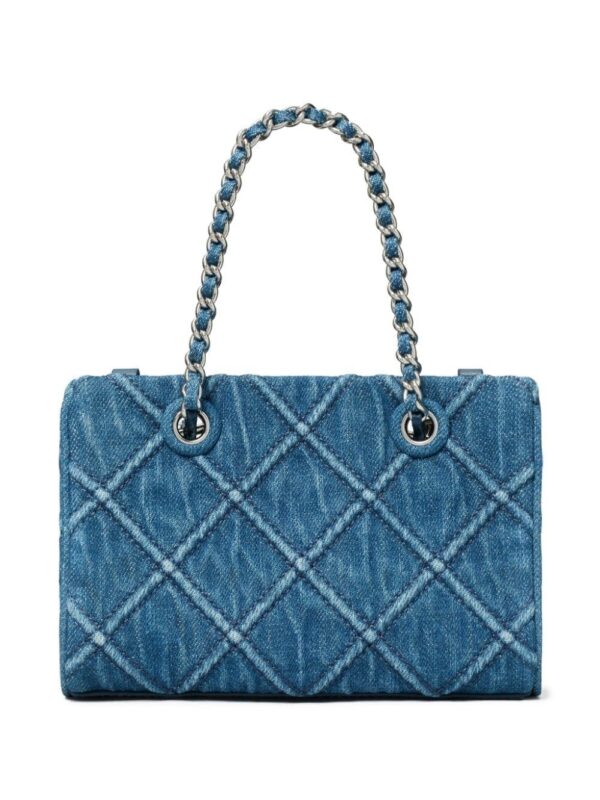 22931348_52967912_1000.jpg Tory Burch mini Fleming denim chain tote bag