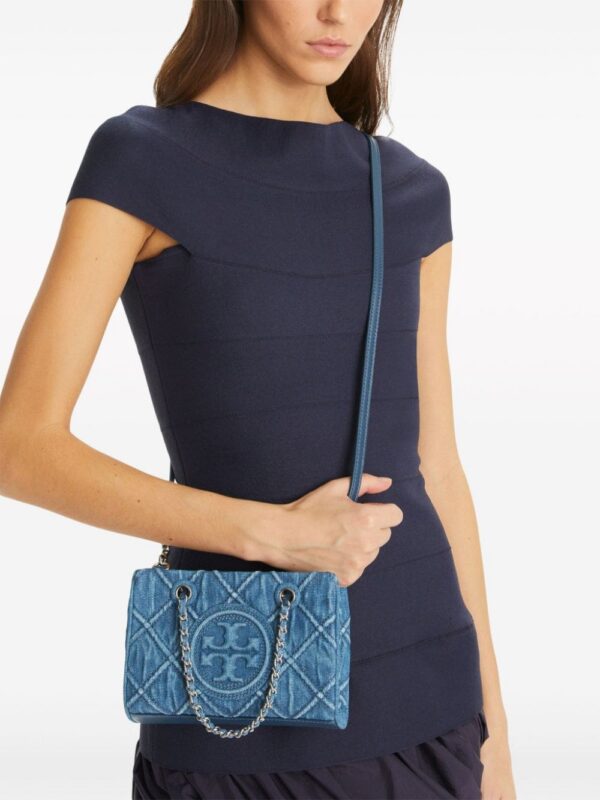 22931348_52967922_1000.jpg Tory Burch mini Fleming denim chain tote bag