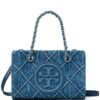 22931348_52967924_1000.jpg Tory Burch mini Fleming denim chain tote bag