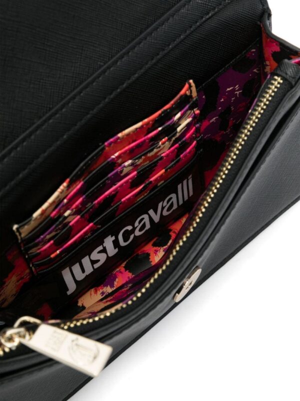 22955947_53553034_1000.jpg Just Cavalli Range B logo-lettering mini bag