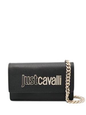 22955947_53553042_1000.jpg Just Cavalli Range B logo-lettering mini bag