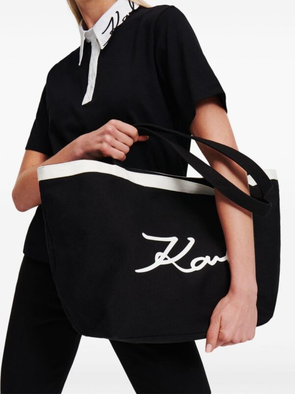 23000281_53447655_1000.jpg Karl Lagerfeld Signature tote bag