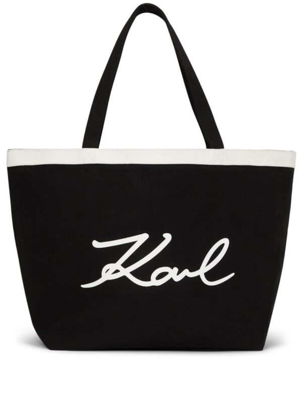 23000281_53447656_1000.jpg Karl Lagerfeld Signature tote bag