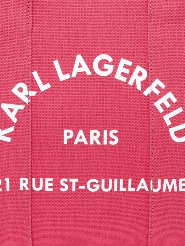 Karl Lagerfeld Rue St-Guillaume square tote bag