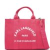Karl Lagerfeld Rue St-Guillaume square tote bag