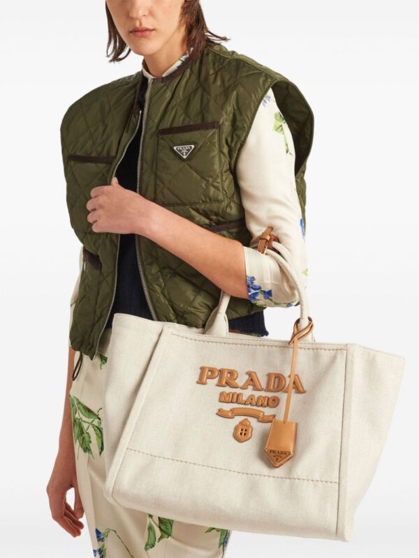 23048904_53161940_1000.jpg Prada large logo-appliqué tote bag
