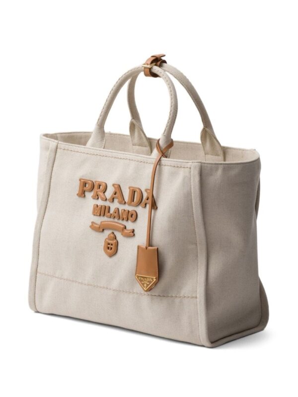 23048904_53161944_1000.jpg Prada large logo-appliqué tote bag