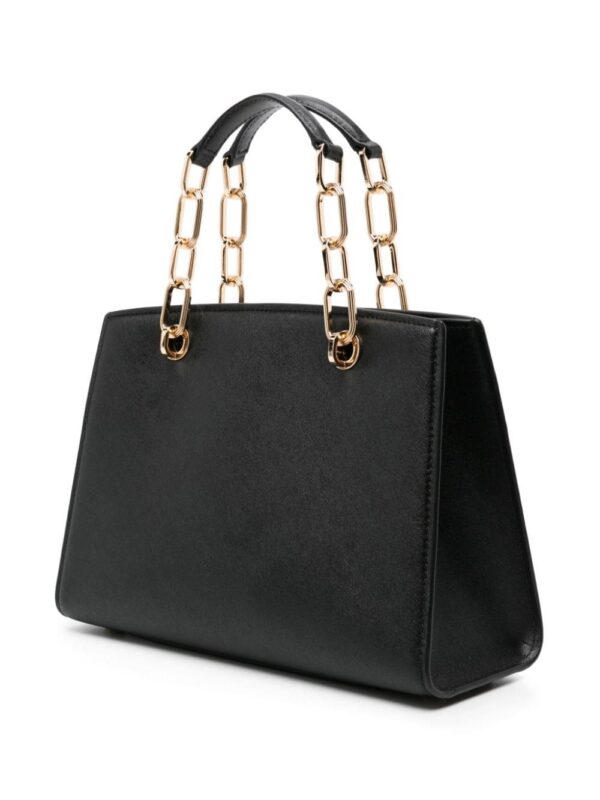 23094327_53262396_1000.jpg Michael Michael Kors logo-plaque leather tote bag