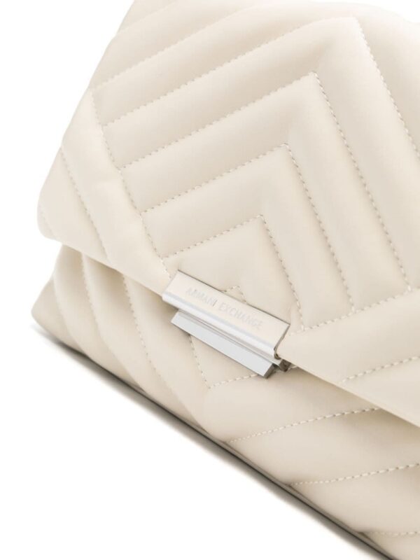 23173403_53582170_1000.jpg Armani Exchange logo-plaque quilted shoulder-bag