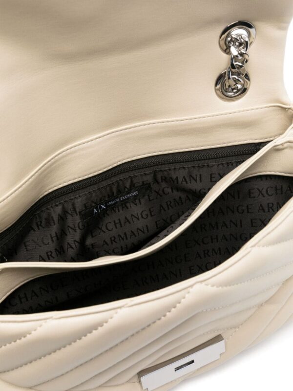 23173403_53582171_1000.jpg Armani Exchange logo-plaque quilted shoulder-bag
