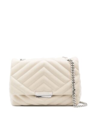 23173403_53582186_1000.jpg Armani Exchange logo-plaque quilted shoulder-bag