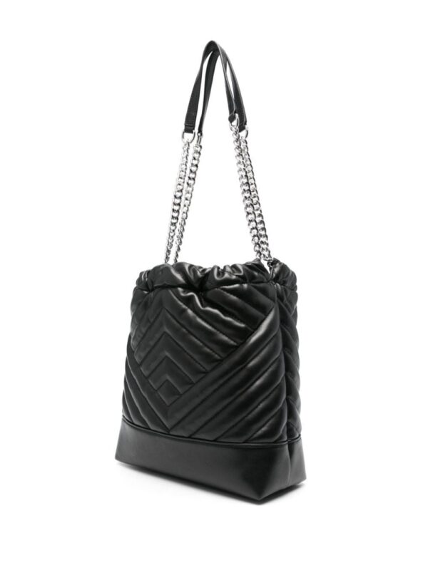 23174457_53582090_1000.jpg Armani Exchange logo-plaque quilted shoulder-bag