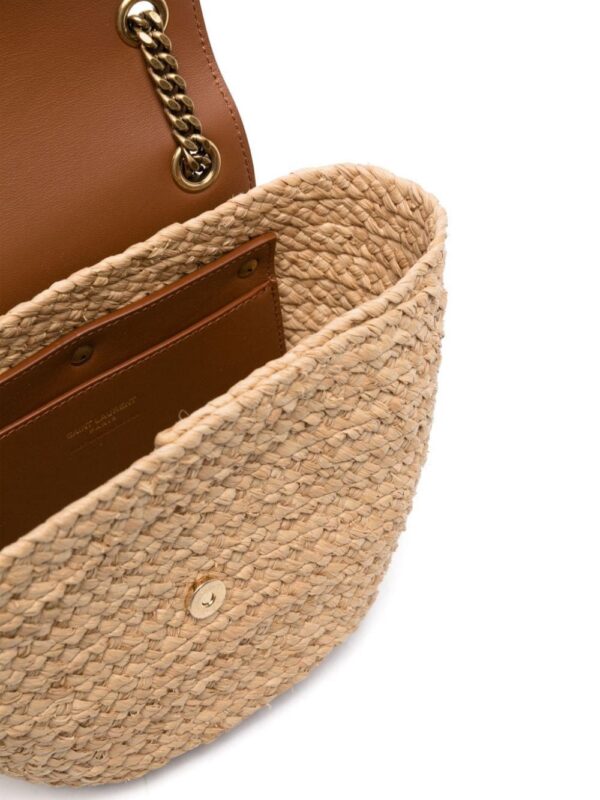 23226873_53366705_1000.jpg Saint Laurent small Manon raffia crossbody bag